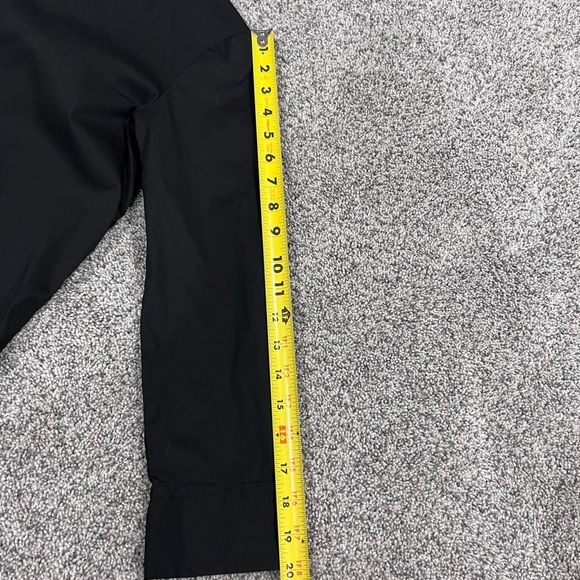 NWT Theory Black Half Button Shirt Dress Short Black Cotton Blend $295 Size US 0 - Picture 7 of 8